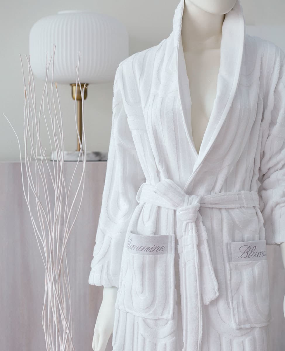 Blumarine – Bathrobe Monogram S/M