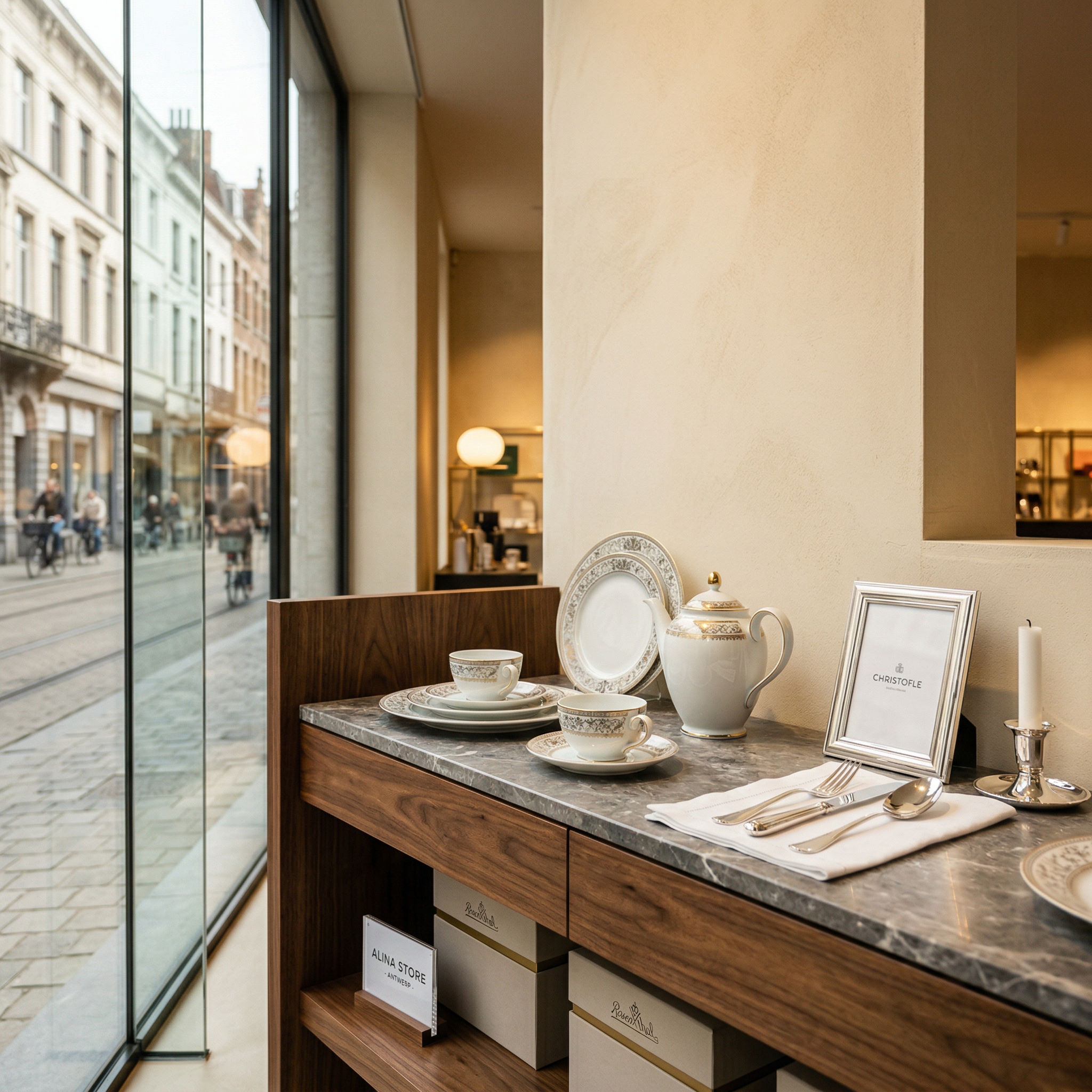 Фрагмент серебра Christofle