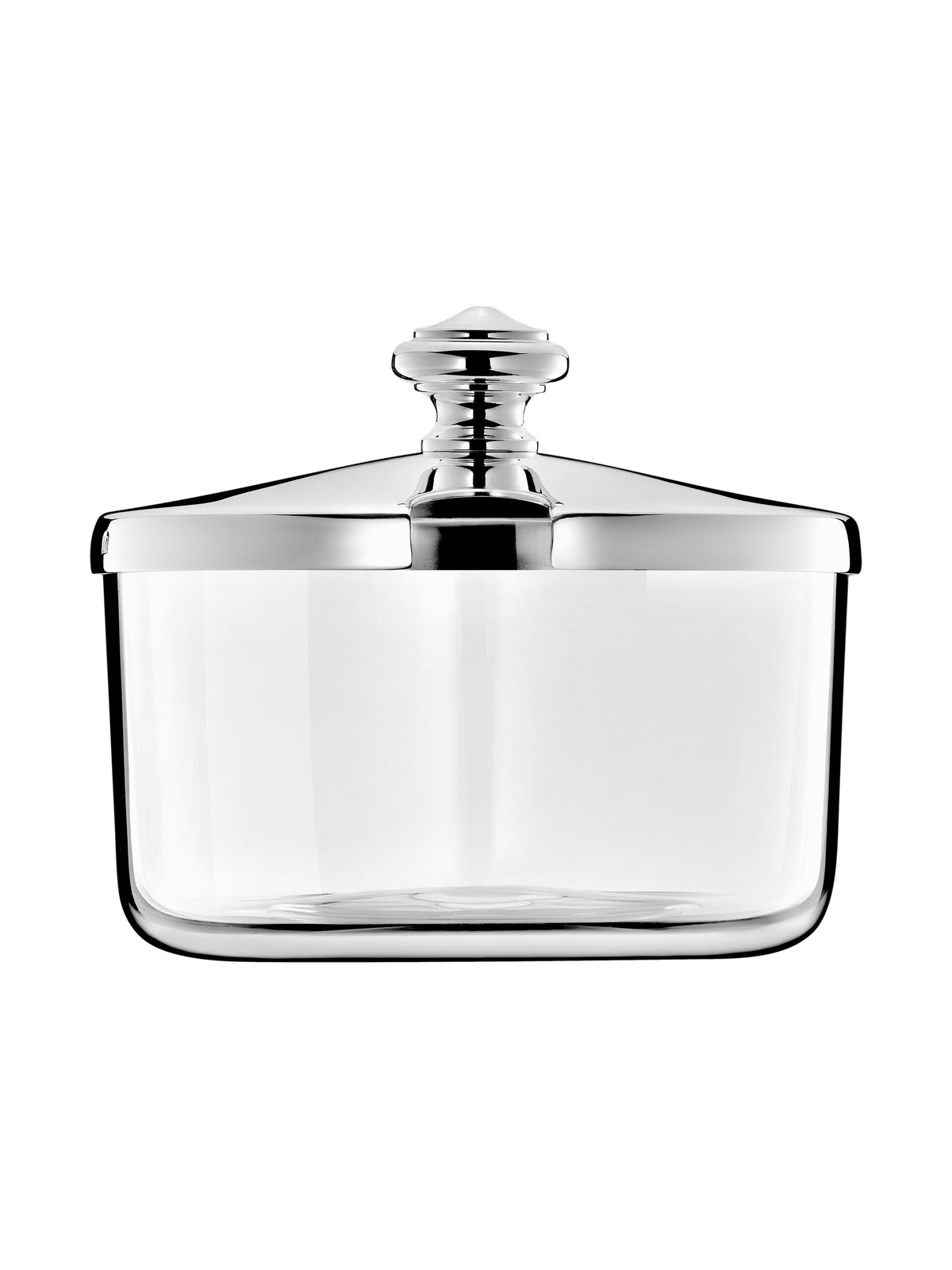 Блюдо с крышкой для сыра или закусок с посеребрением — Albi