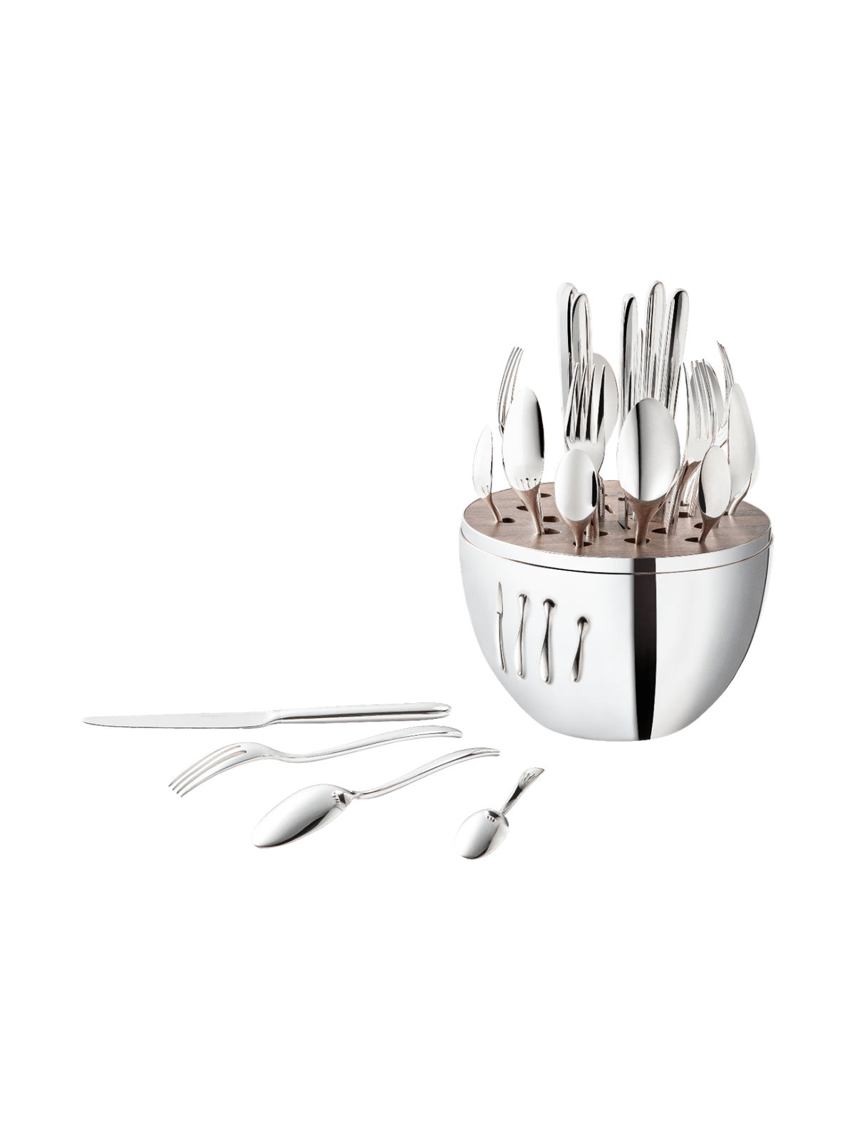 Столовый набор с посеребрением, 24 предмета, с футляром — Mood