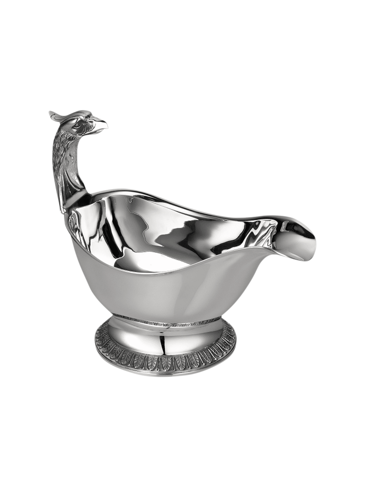 Большой соусник с посеребрением — Malmaison