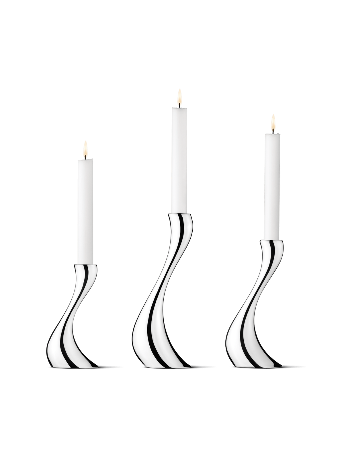 Cobra — Набор подсвечников, малый / средний / большой