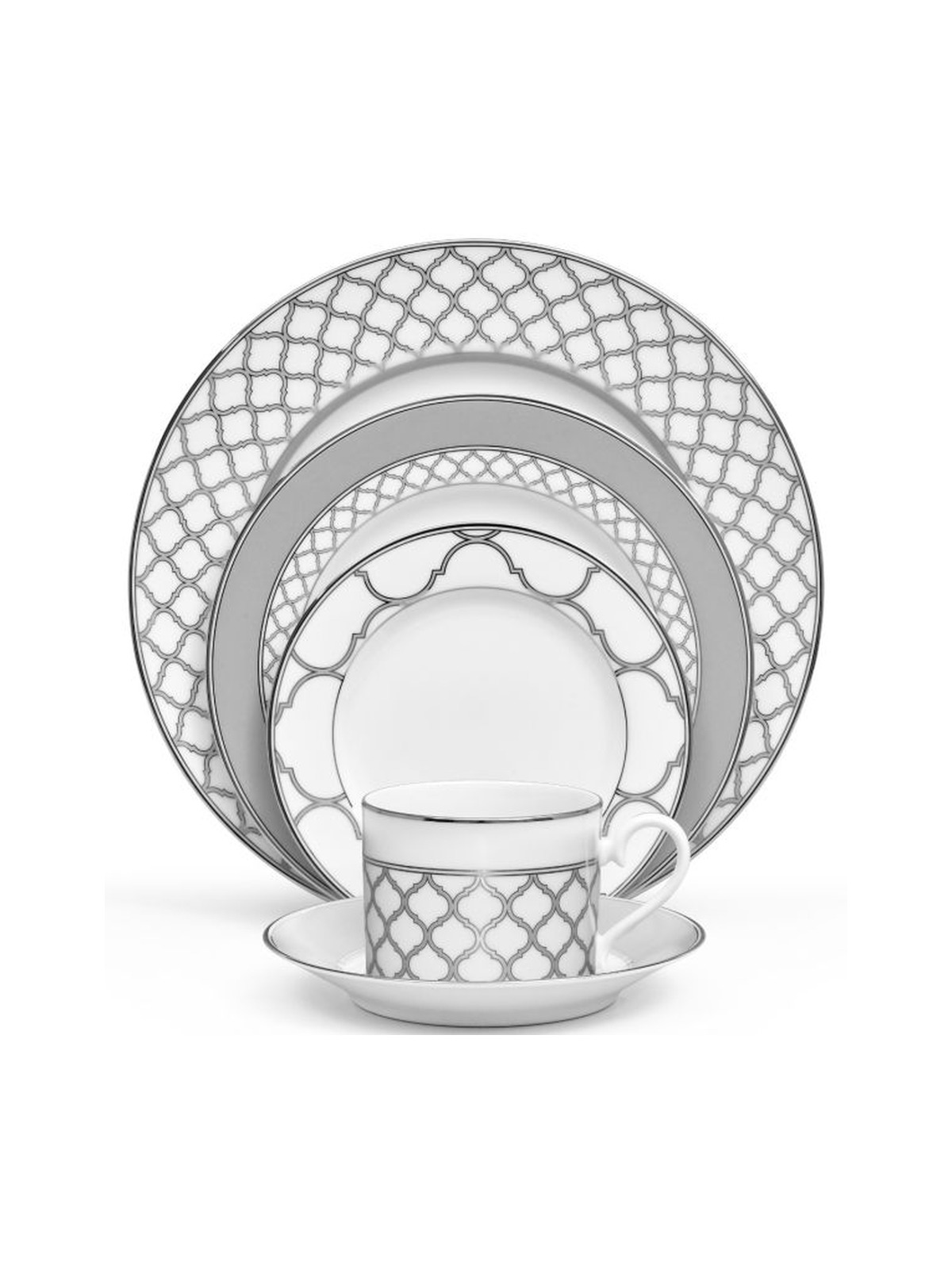 Eternal Palace Platinum — столовый набор, 5 предметов