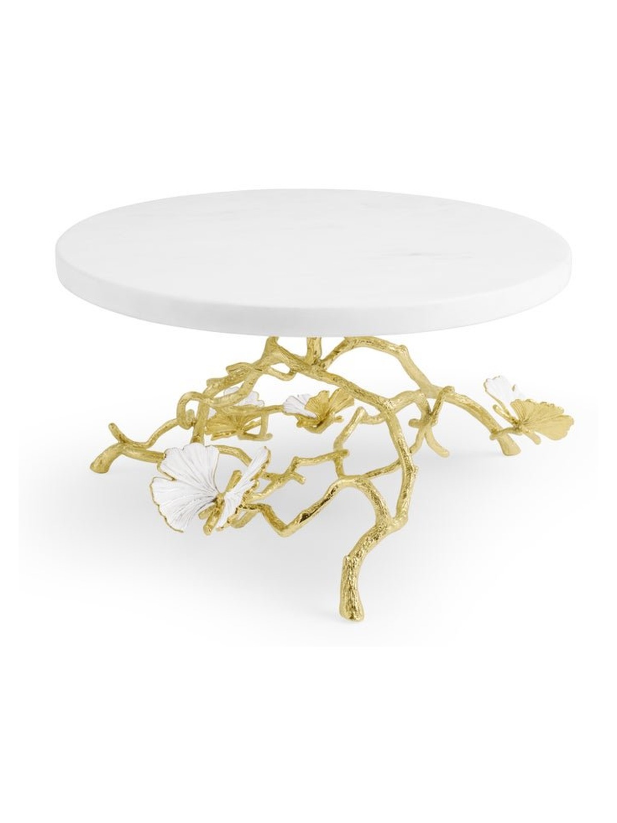 Butterfly Ginkgo Gold — Подставка для торта