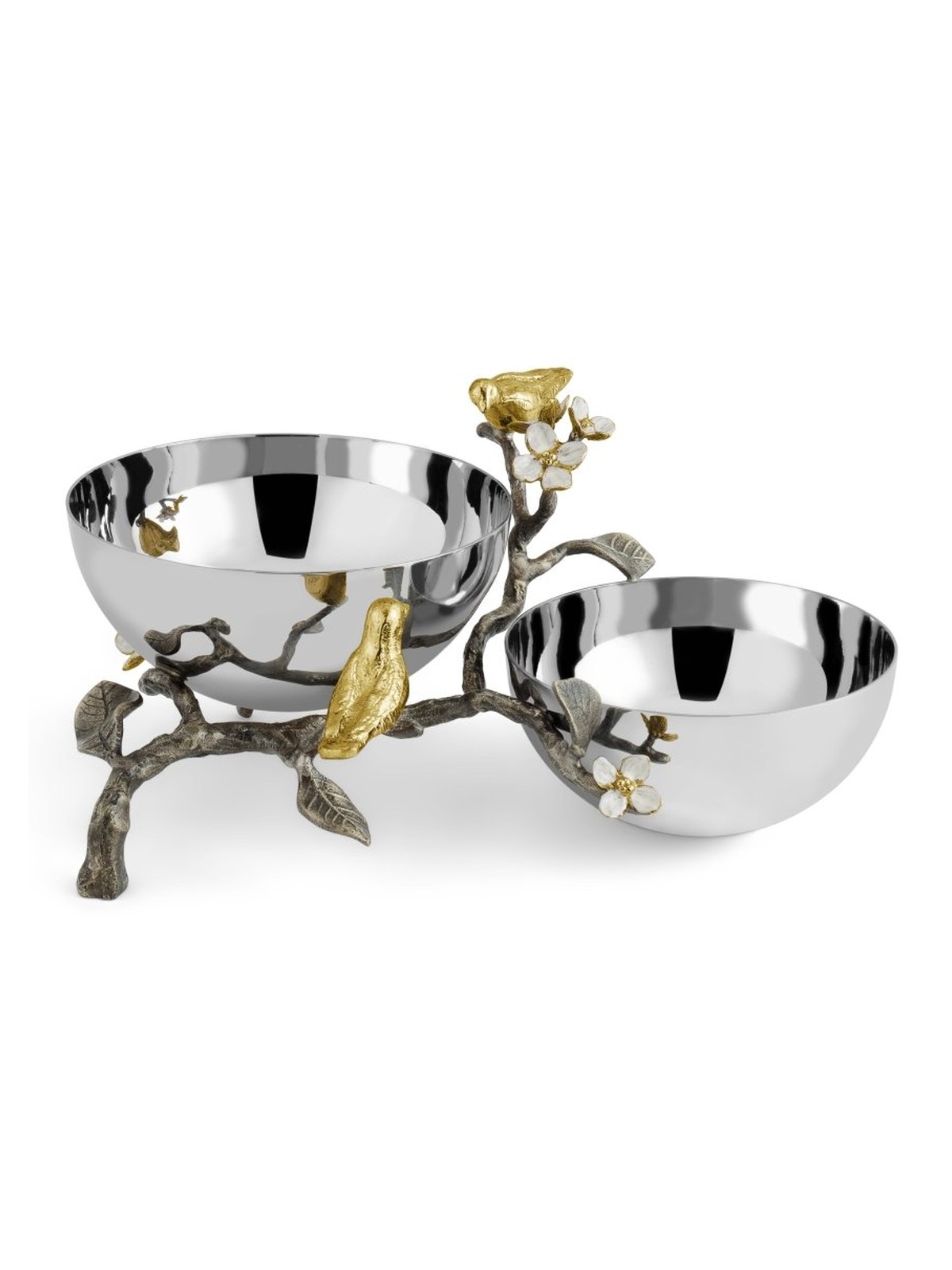 Lovebirds — Блюдо на две секции