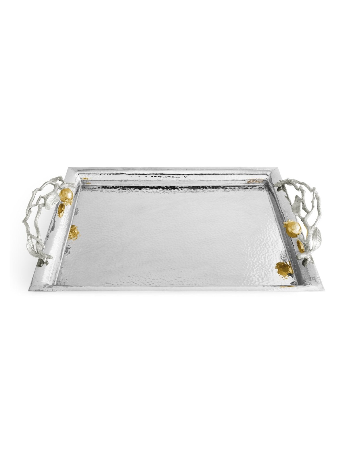 Pomegranate Silver & Gold — Сервировочный поднос