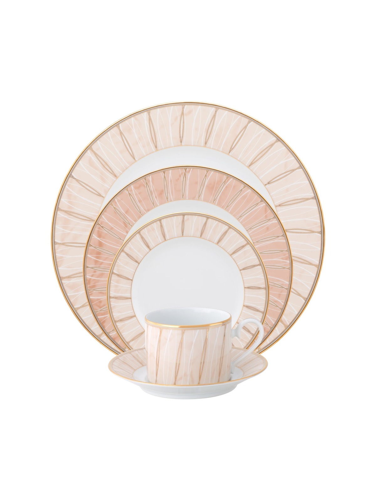 Pacific Marble — столовый набор, 5 предметов