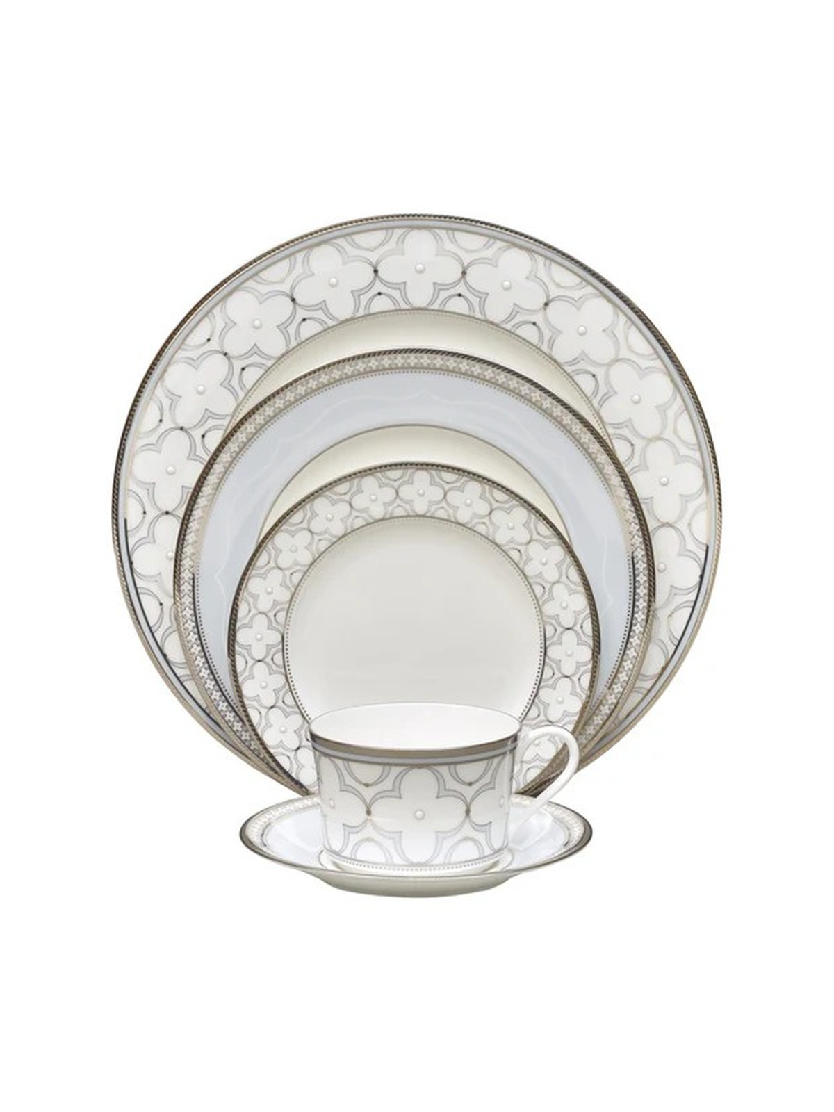 Trefolio Platinum — столовый набор, 5 предметов