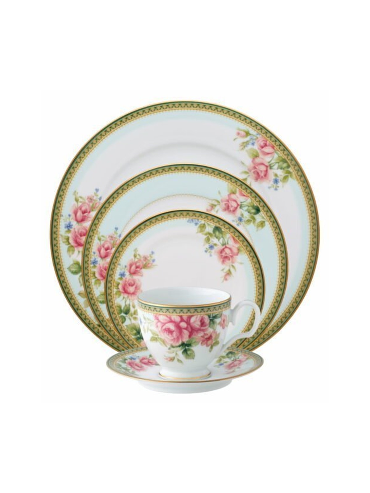Rosa Basket — столово-чайный сервиз на 12 персон