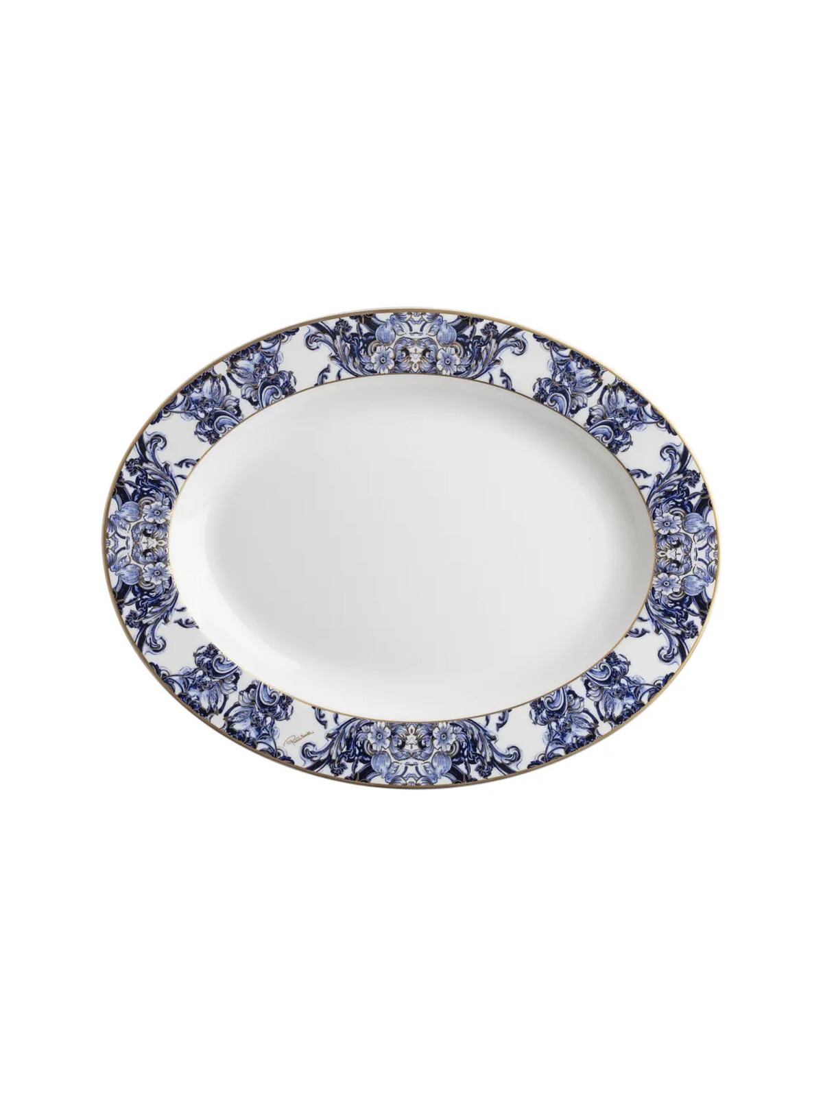 Azulejos — Овальное блюдо