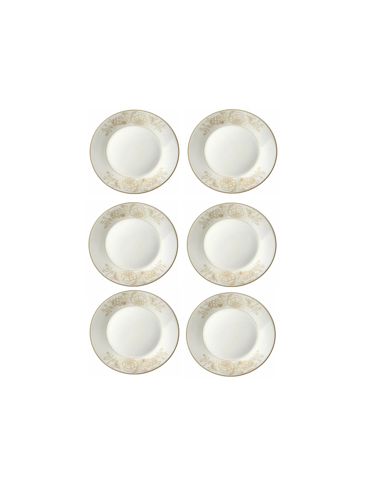 Blooming Roses — Суповая тарелка Набор из 6 шт