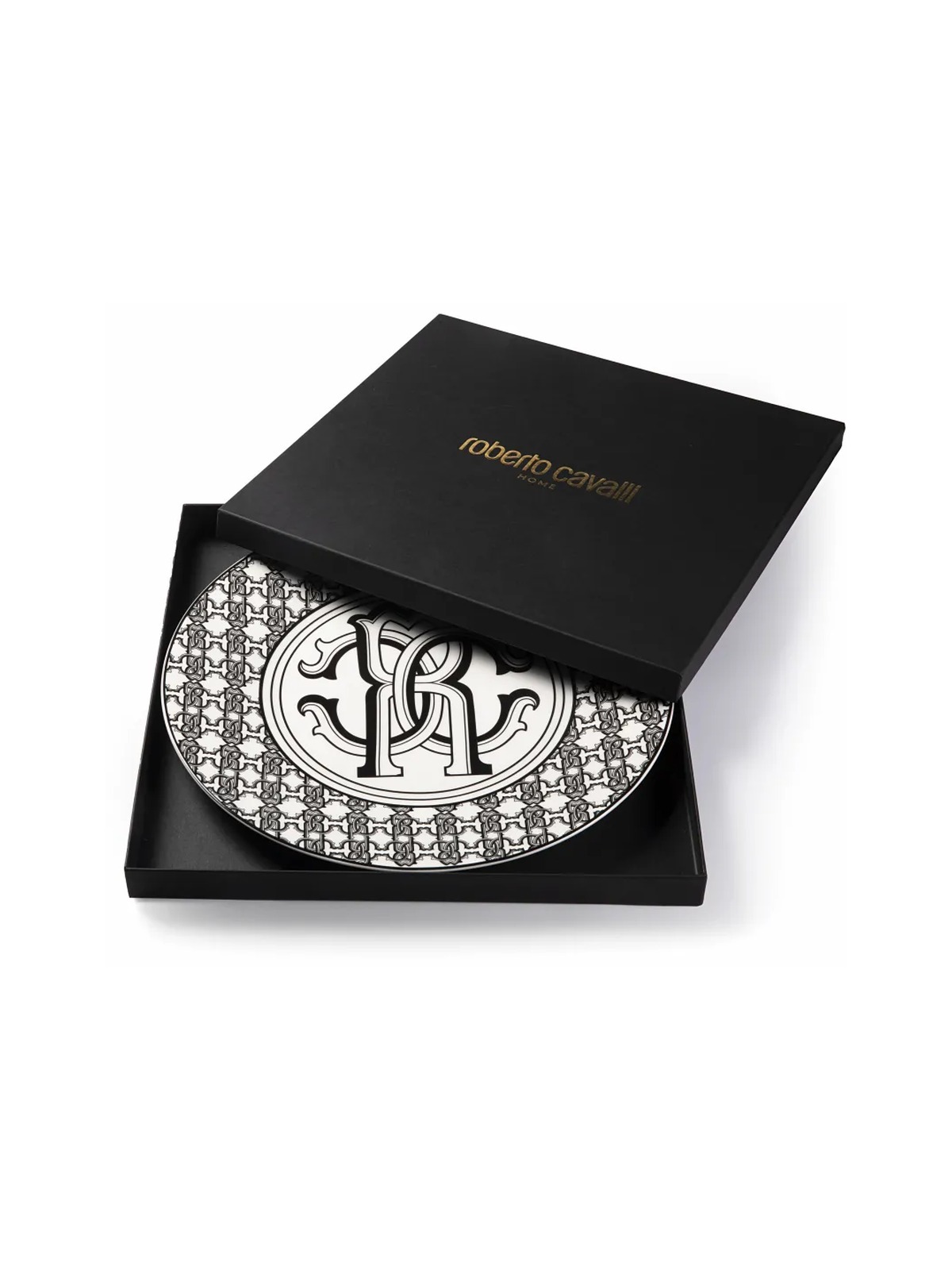 Monogram Black — Подстановочная тарелка