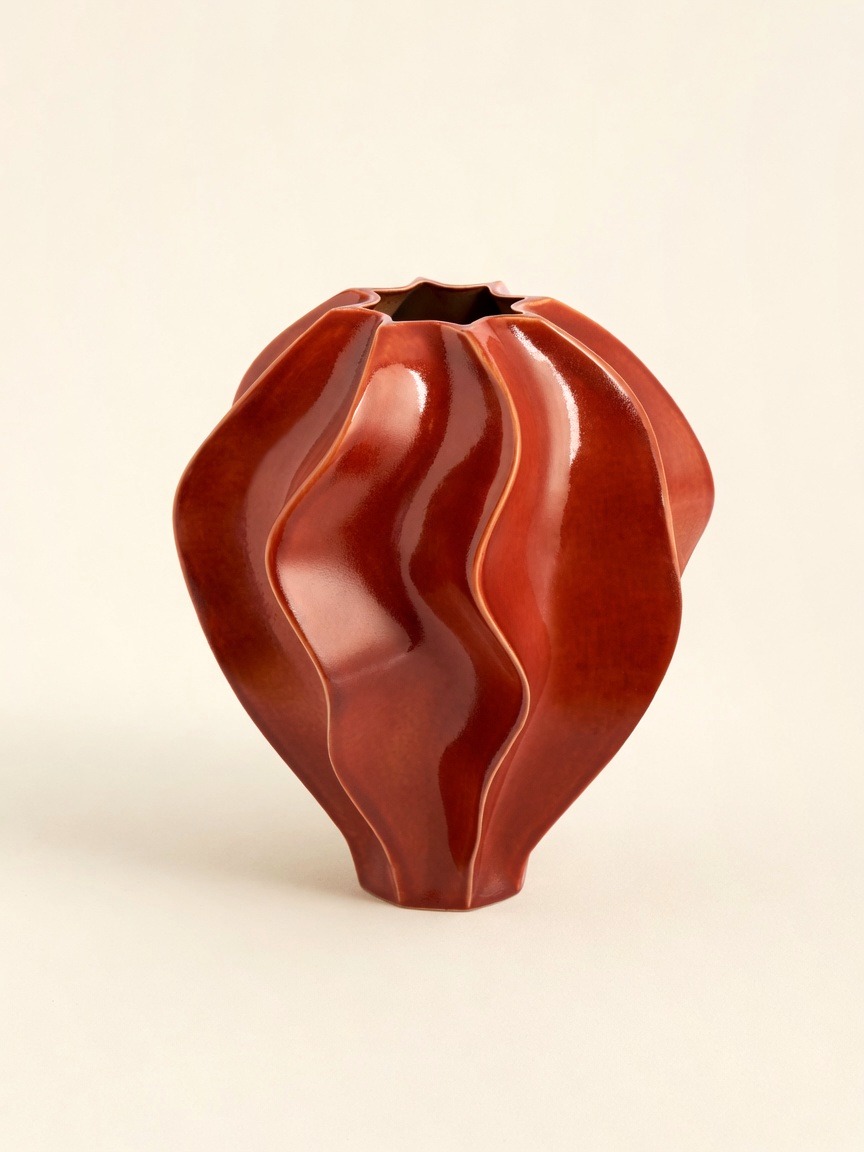 Douro — X-Large Vase, Paprika