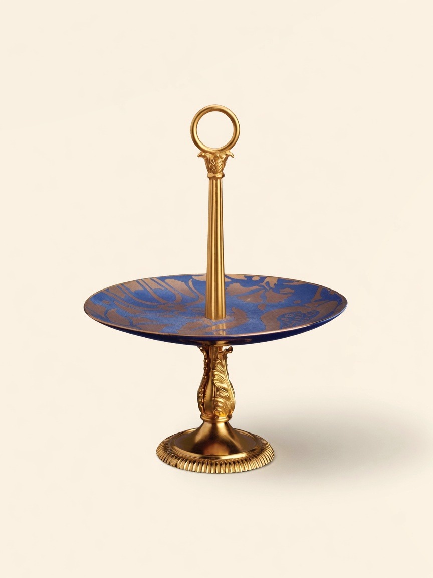 Fortuny — Melagrana Dessert Server, Blue