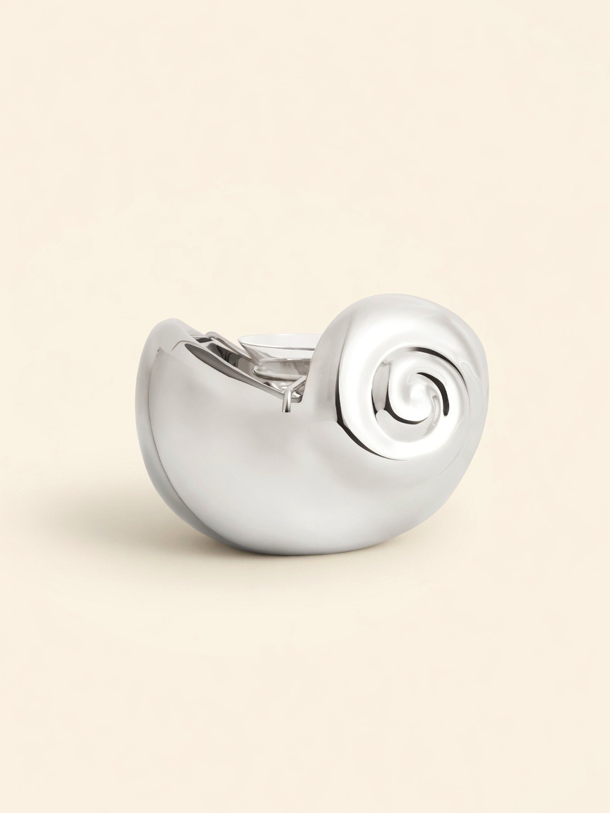 Jessica McCormack — Shell Caviar Dish, Stainless Steel