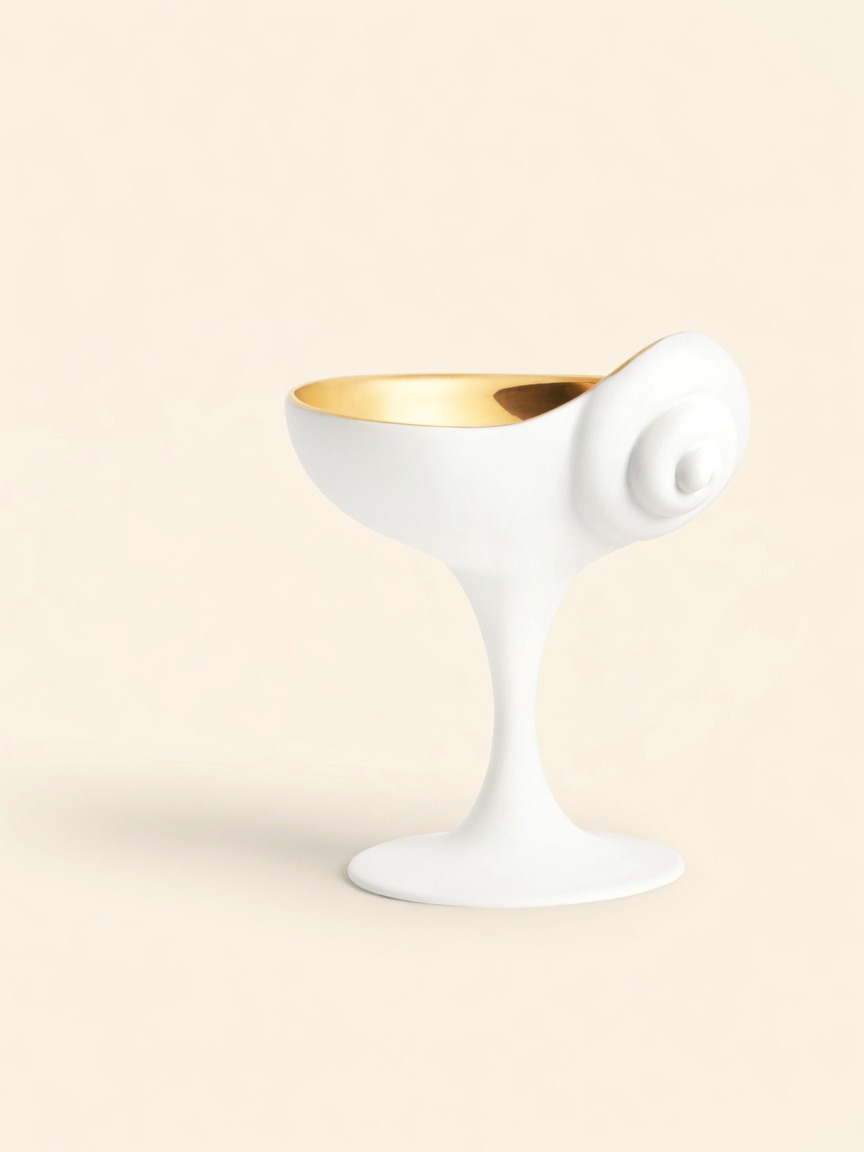 Jessica McCormack — Shell Scoop Bowl, Gold
