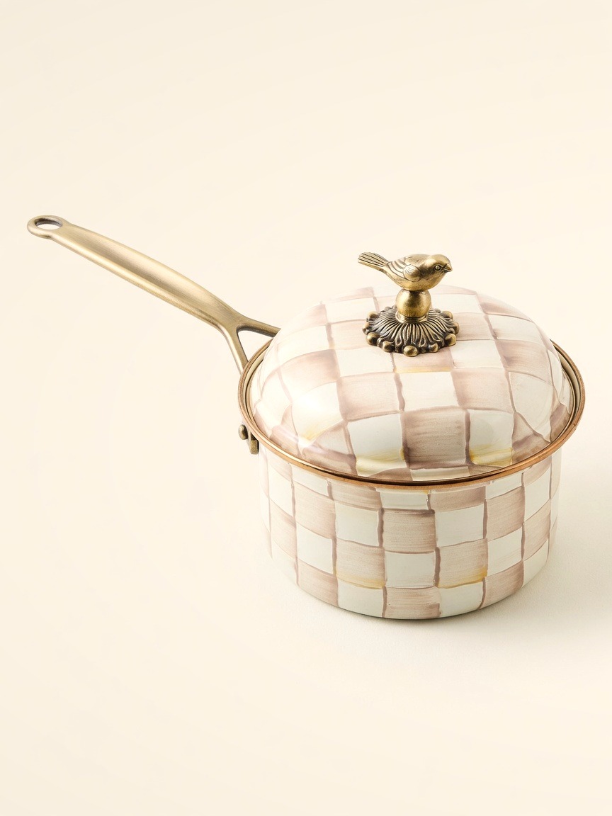 Mocha Check — Saucepan, 2.37 L