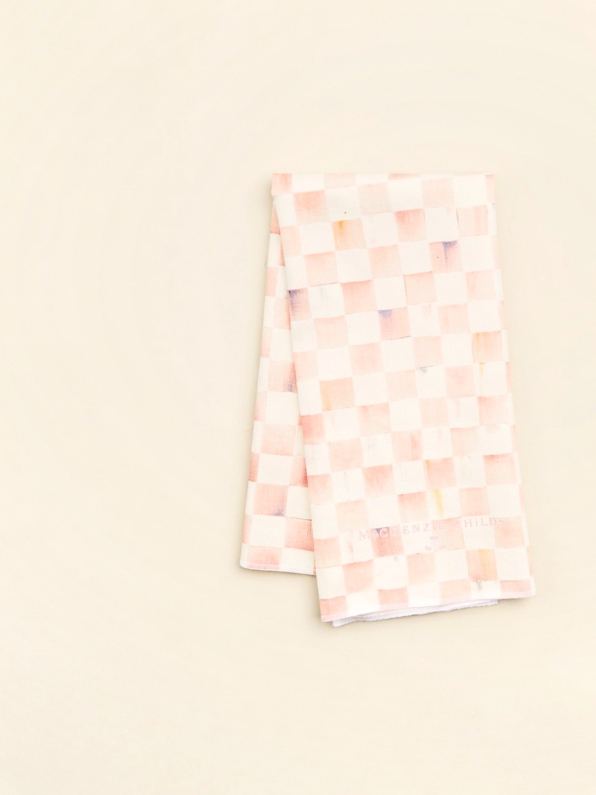 Rosy Check — кухонное полотенце, 45,7 × 66 см