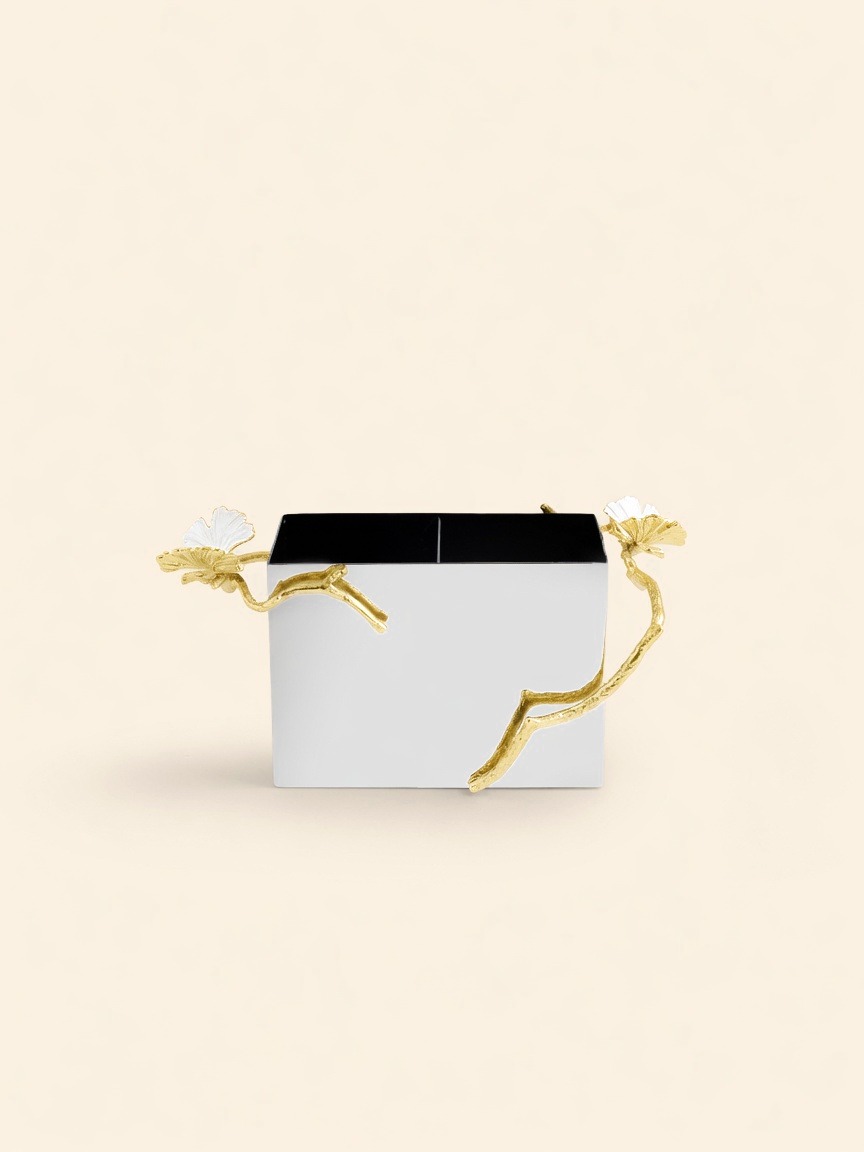 Butterfly Ginkgo Gold — Cutlery Holder