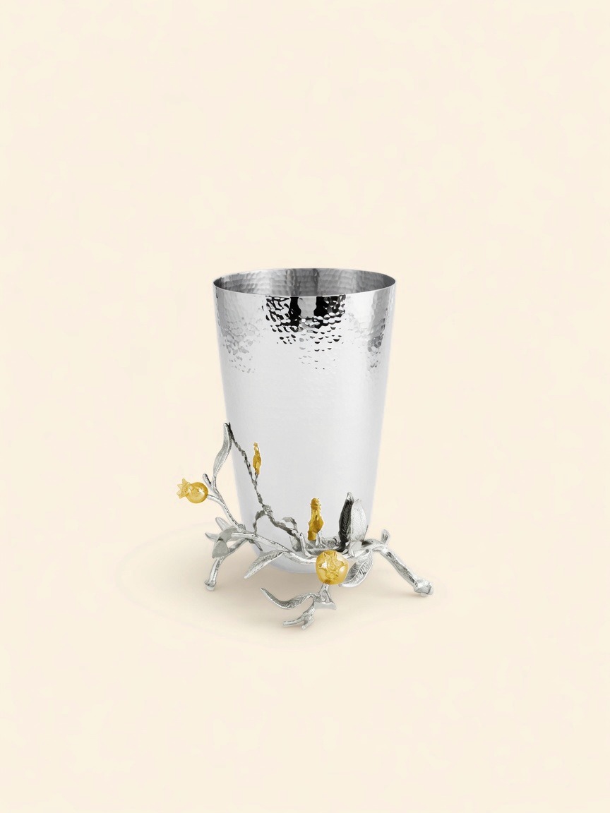 Pomegranate Silver & Gold — ваза