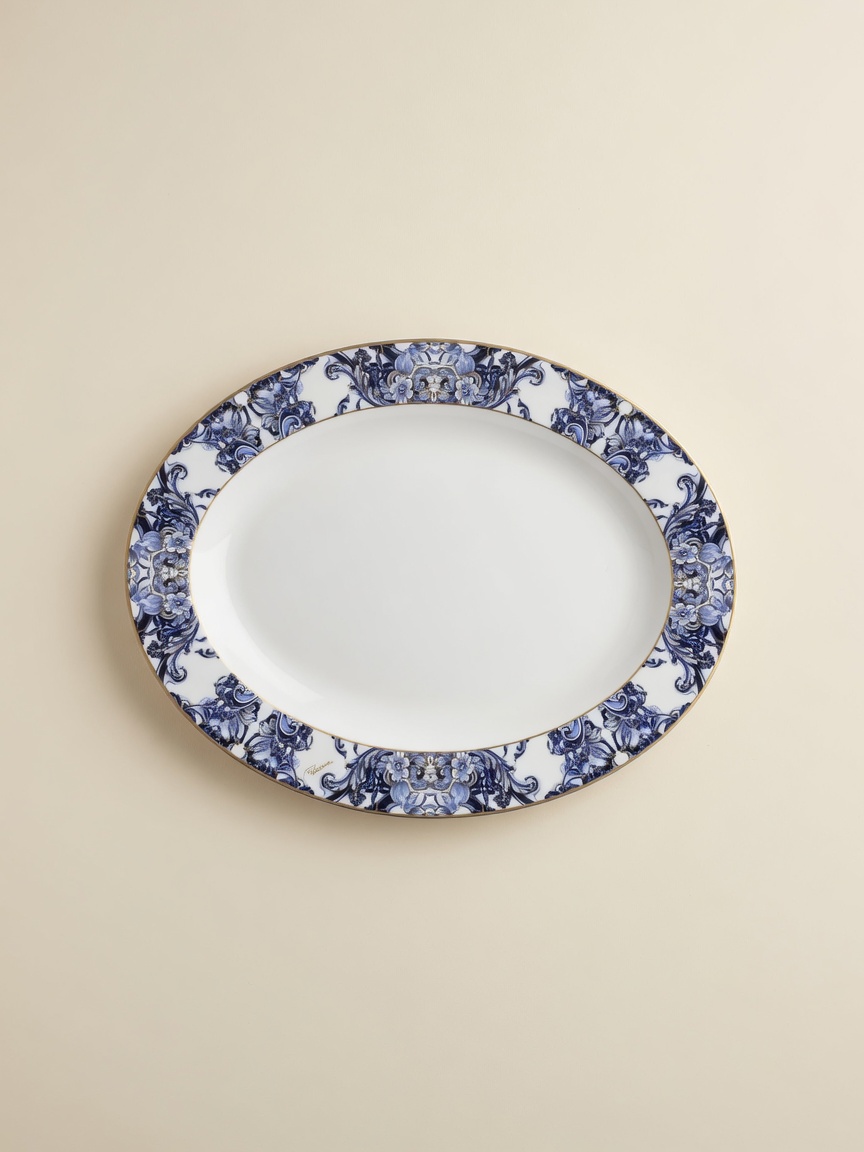 Azulejos — овальное блюдо