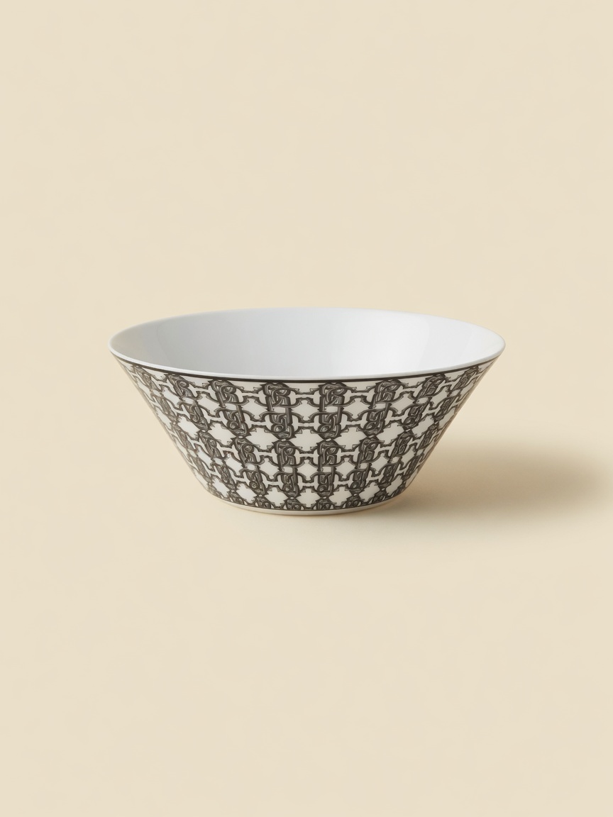 Monogram Black — салатник Ø 26,5 x H 11 см