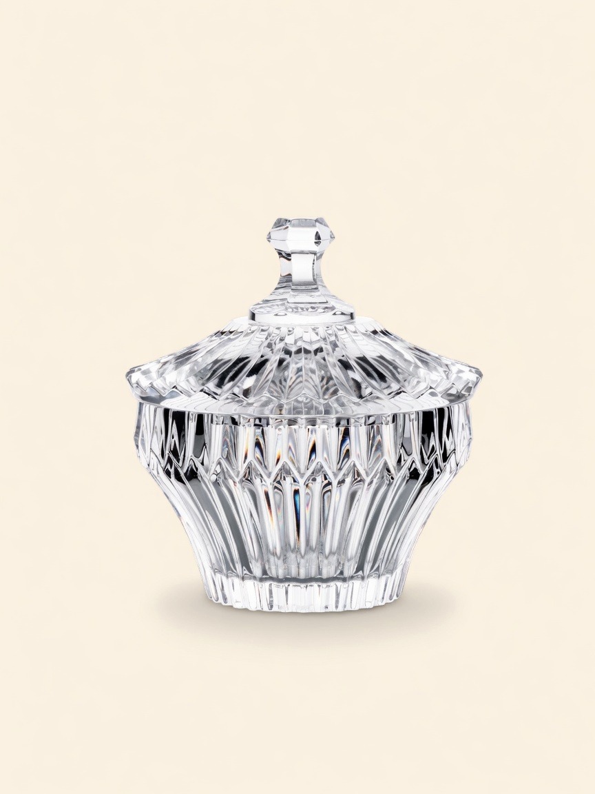 Crown Jewel — Bowl with Cover, 12 cm