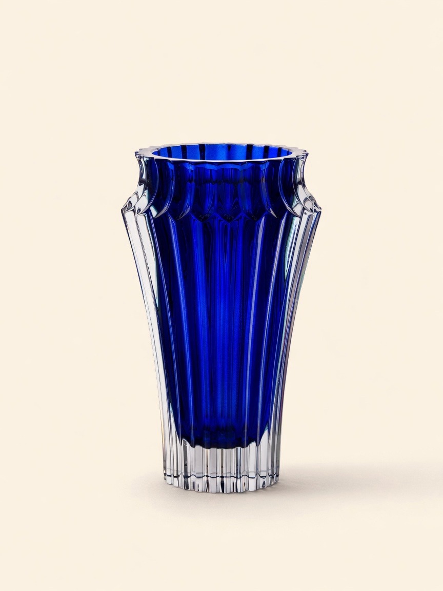 Crown Jewel — Vase, 25 cm, Blue