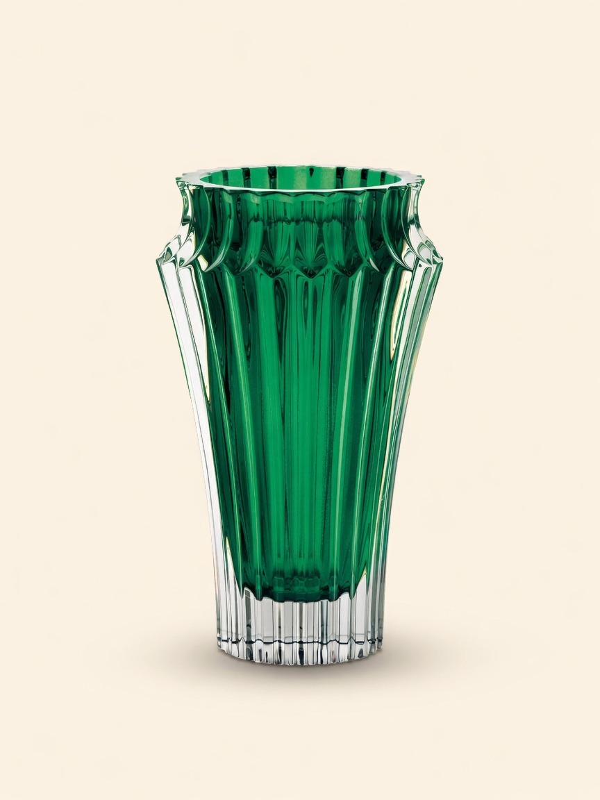 Crown Jewel — Vase, 25 cm, Green