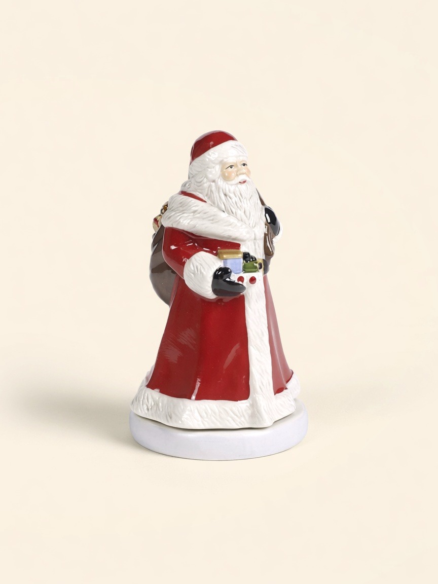 Nostalgic Melody — Rotating Santa Music Box