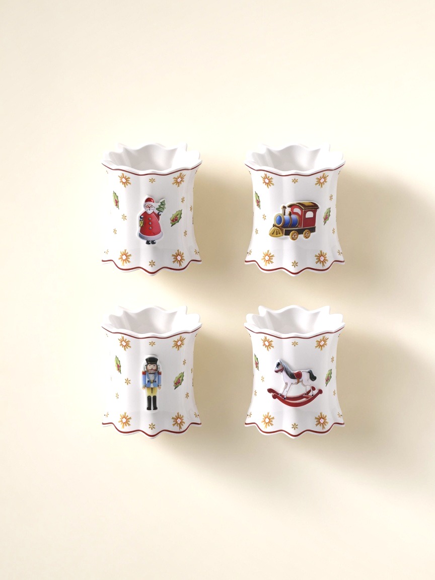 Toy's Delight — Napkin Rings, Set of 4