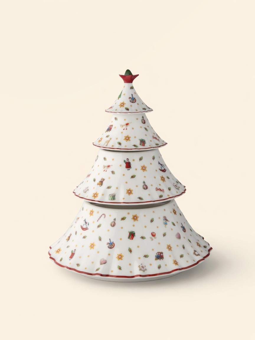 Toy's Delight — Christmas Tree Biscuit Box