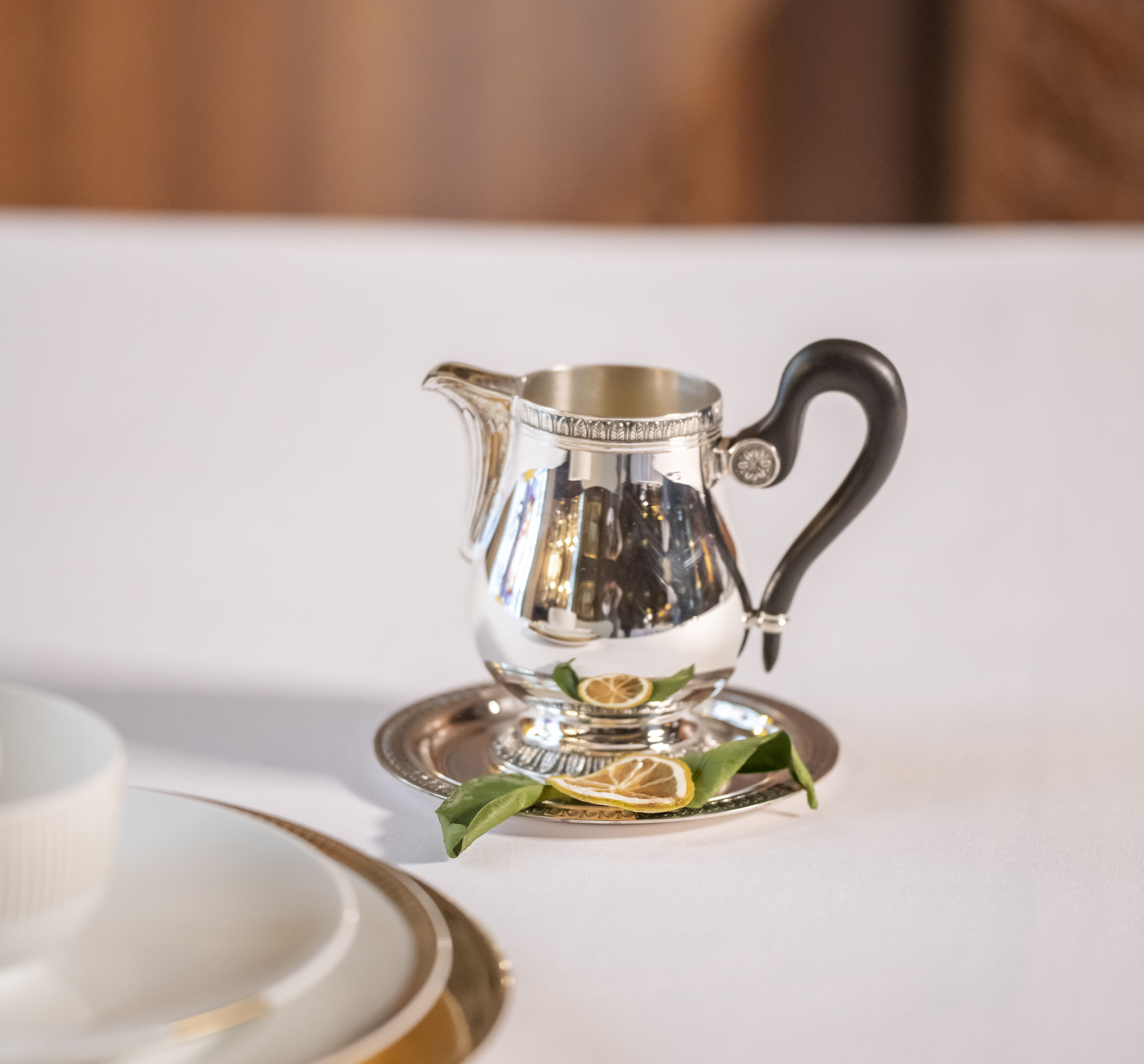 Сливочник с посеребрением — Malmaison 2