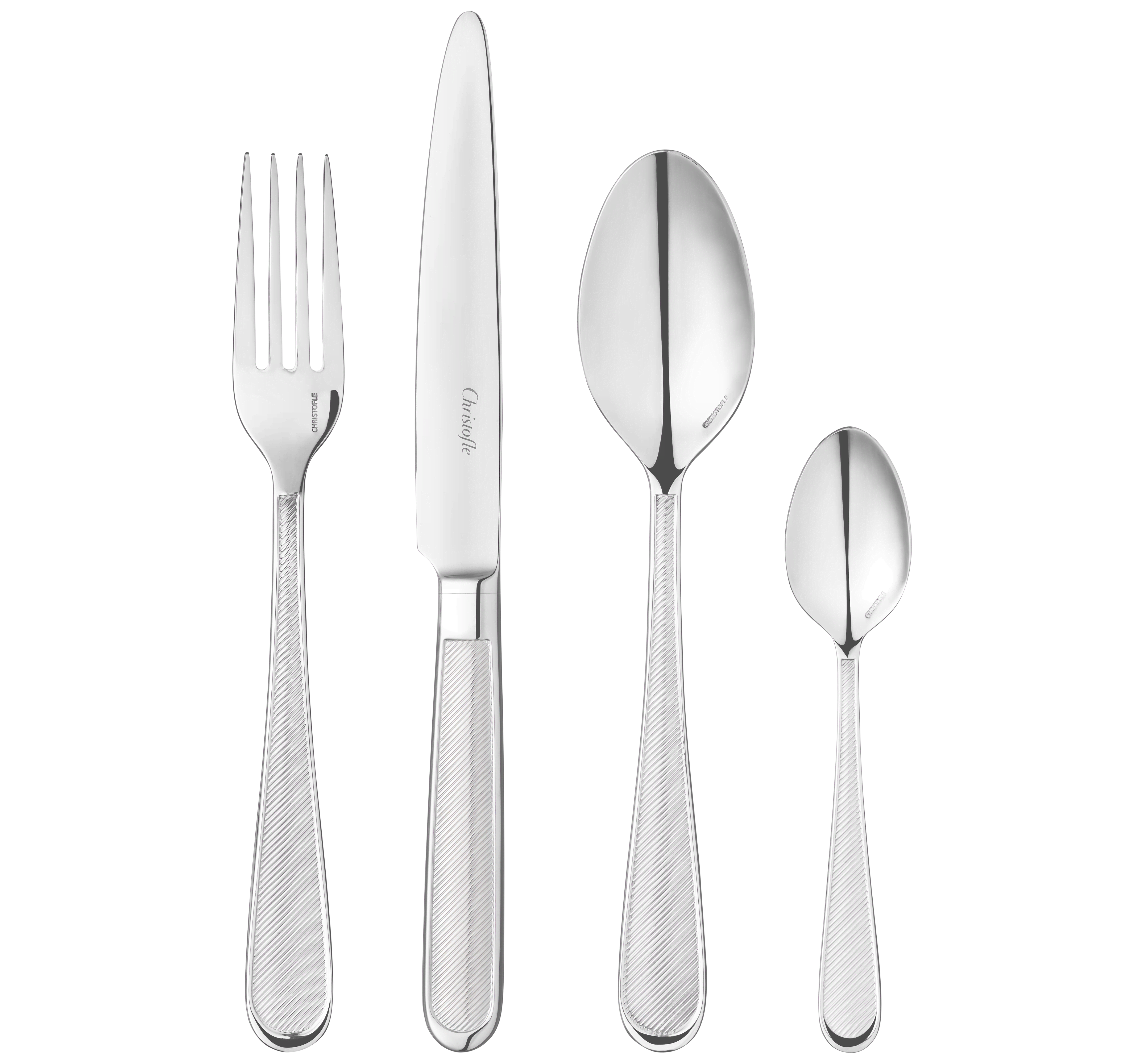 Столовый набор из нержавеющей стали, 24 предмета, с футляром — Concorde 2