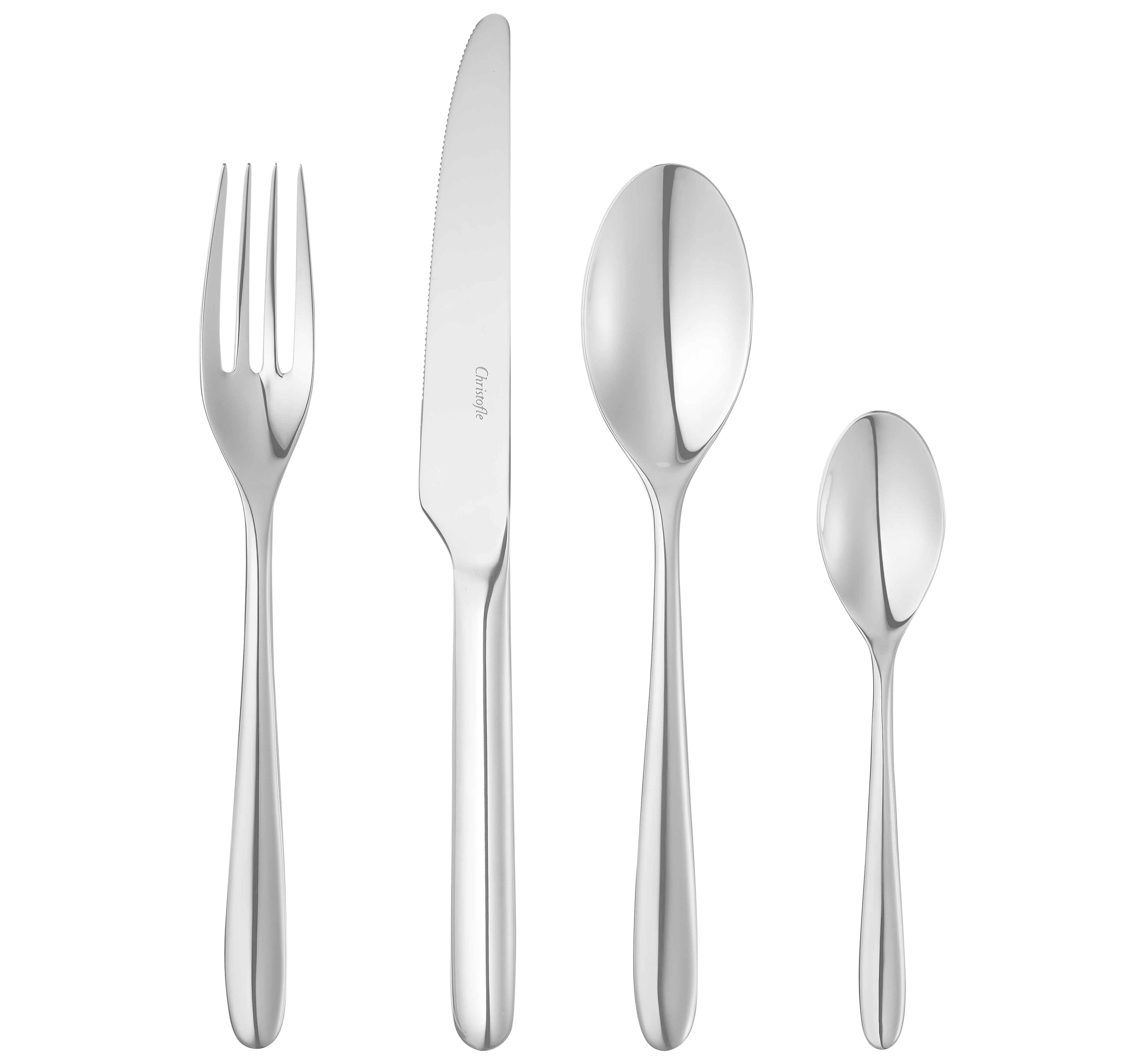 Столовый набор из нержавеющей стали, 24 предмета, с футляром — Essentiel 3