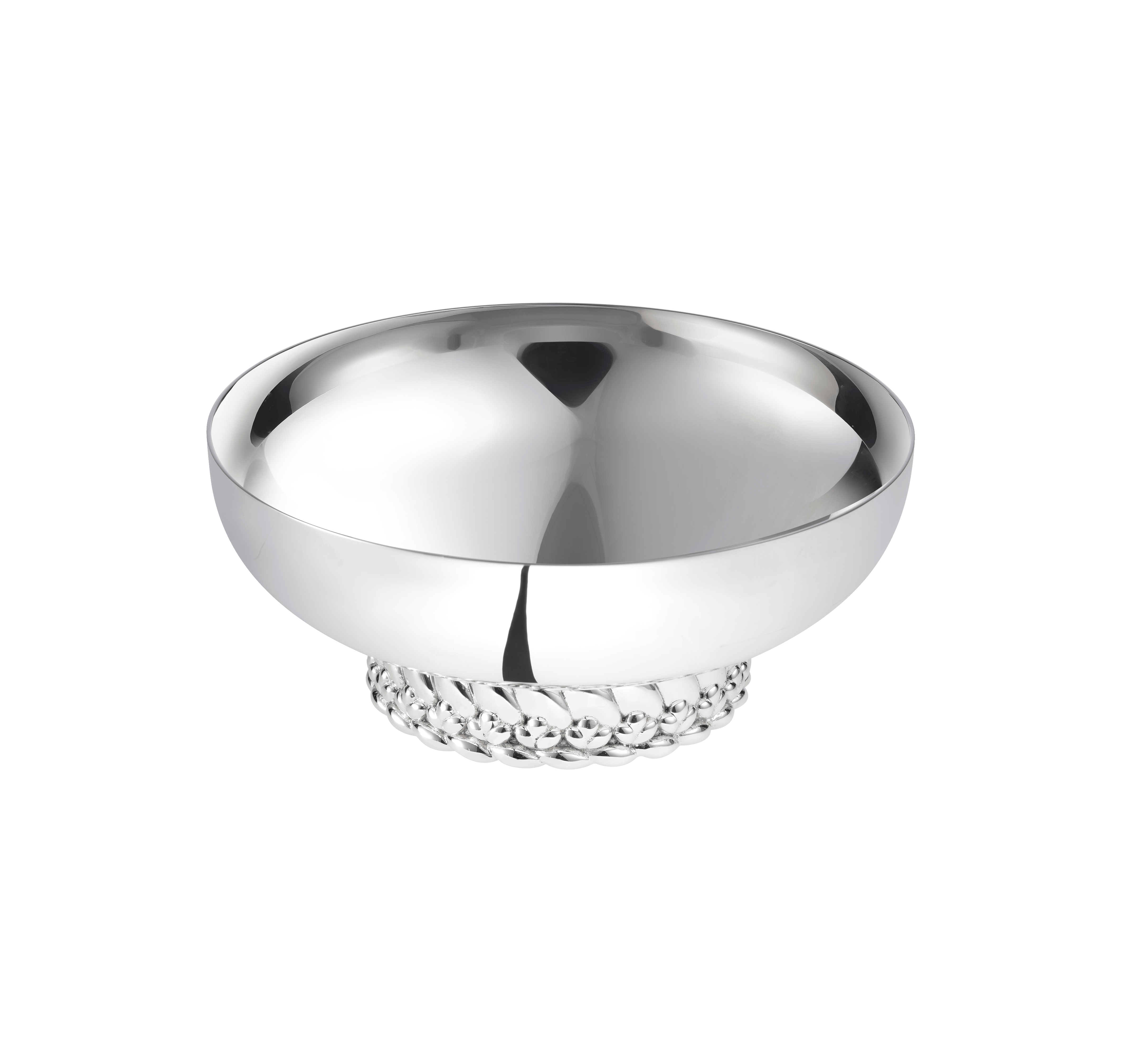 Large Silver Plated Bowl — Babylone 4
