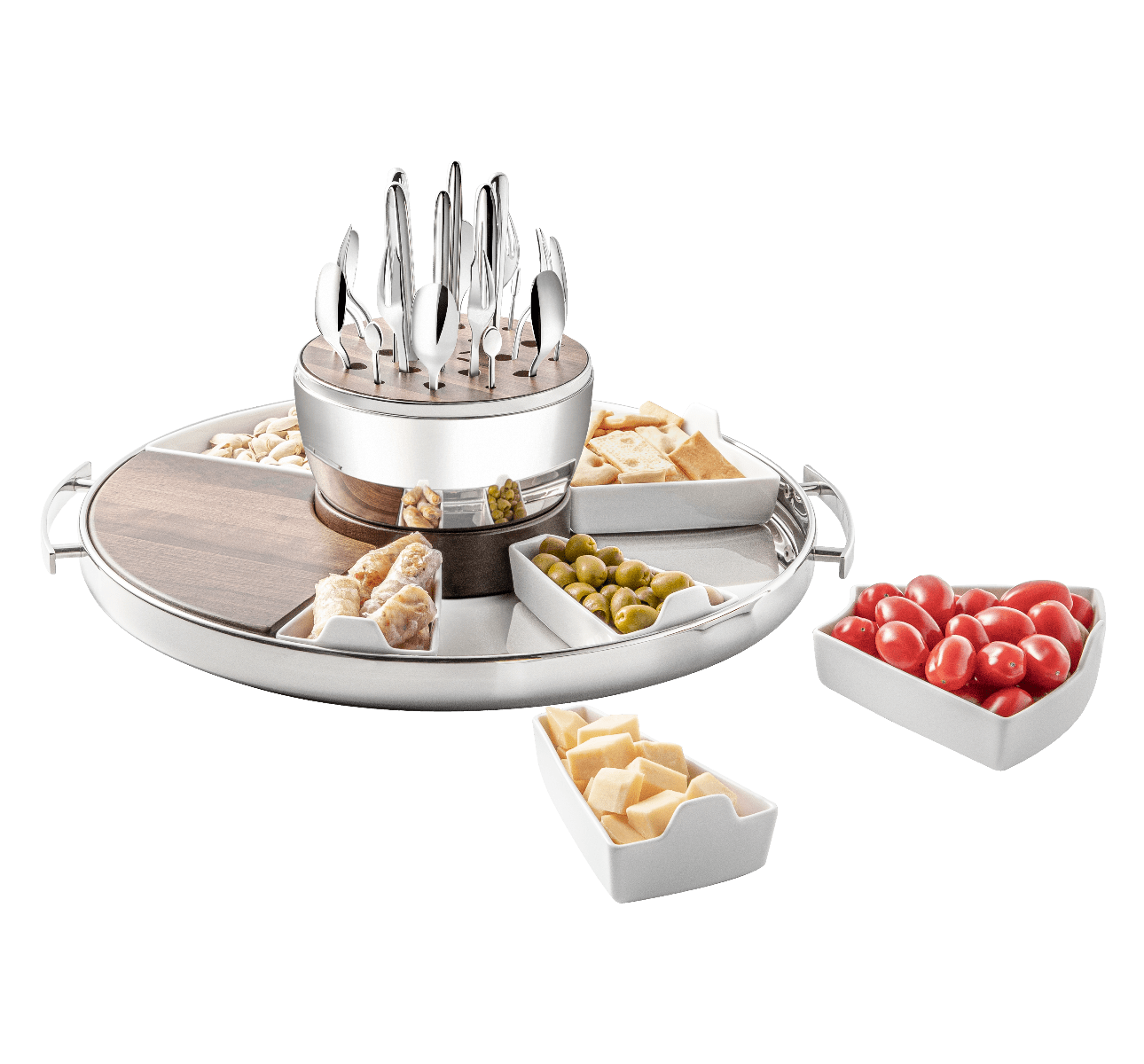 Stainless Steel MOOD Party Tray 3
