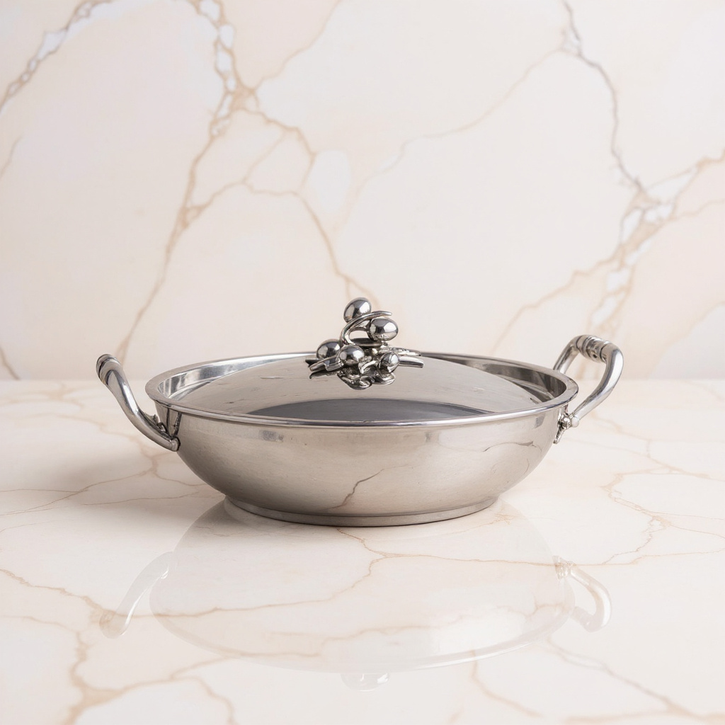 Вок с крышкой — Olive Edition — 30 см