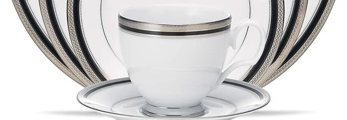 Austin Platinum Dinner Set for One – 5 pcs by Noritake 3