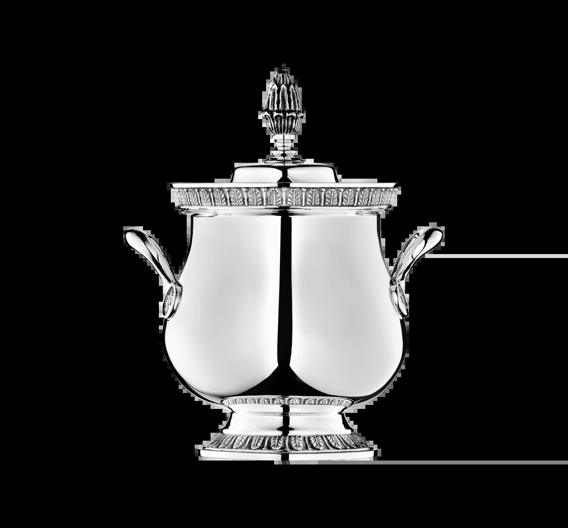 Christofle Covered sugar bowl 30 cl Malmaison