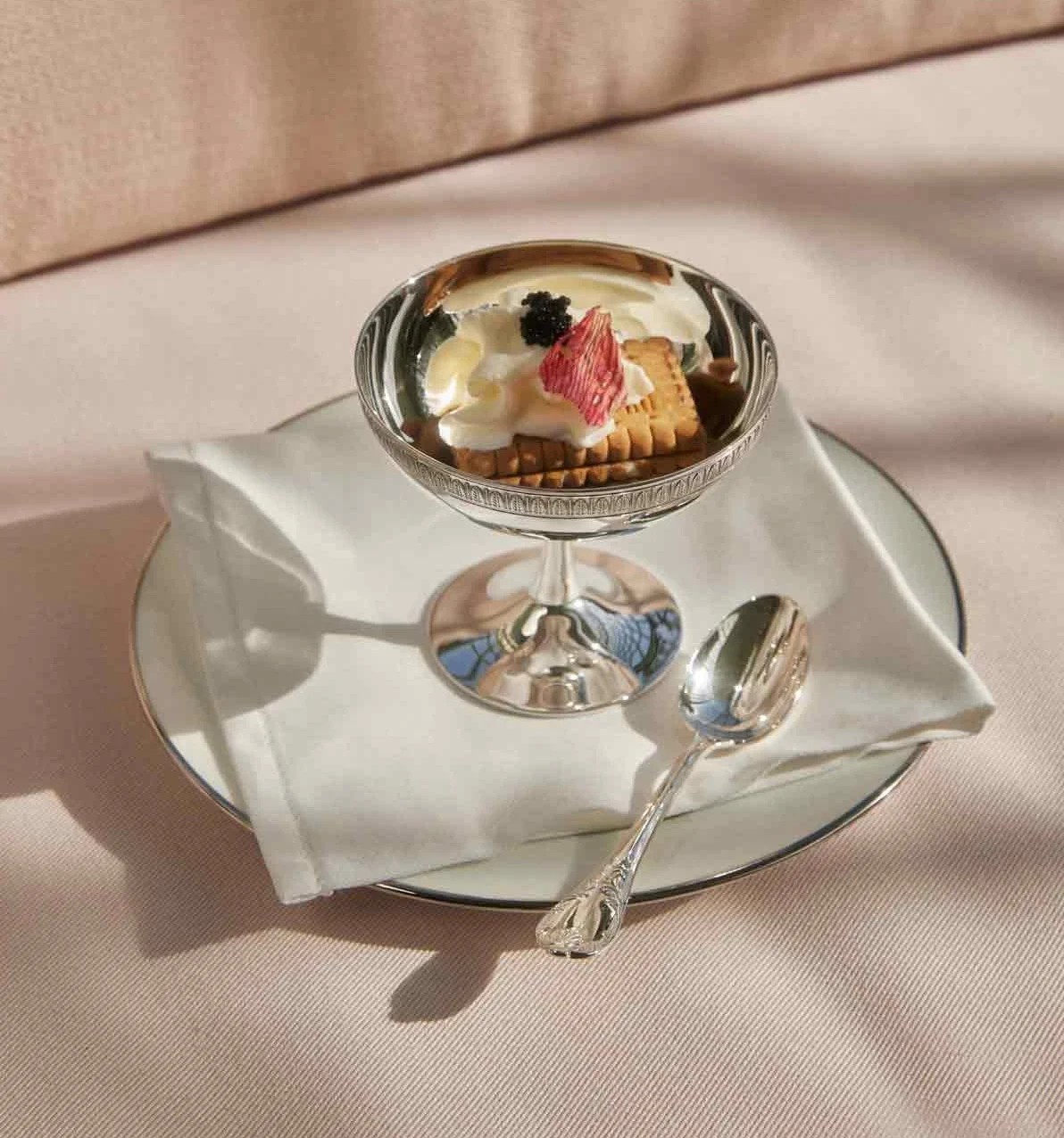 Christofle Ice cream bowl Malmaison 2