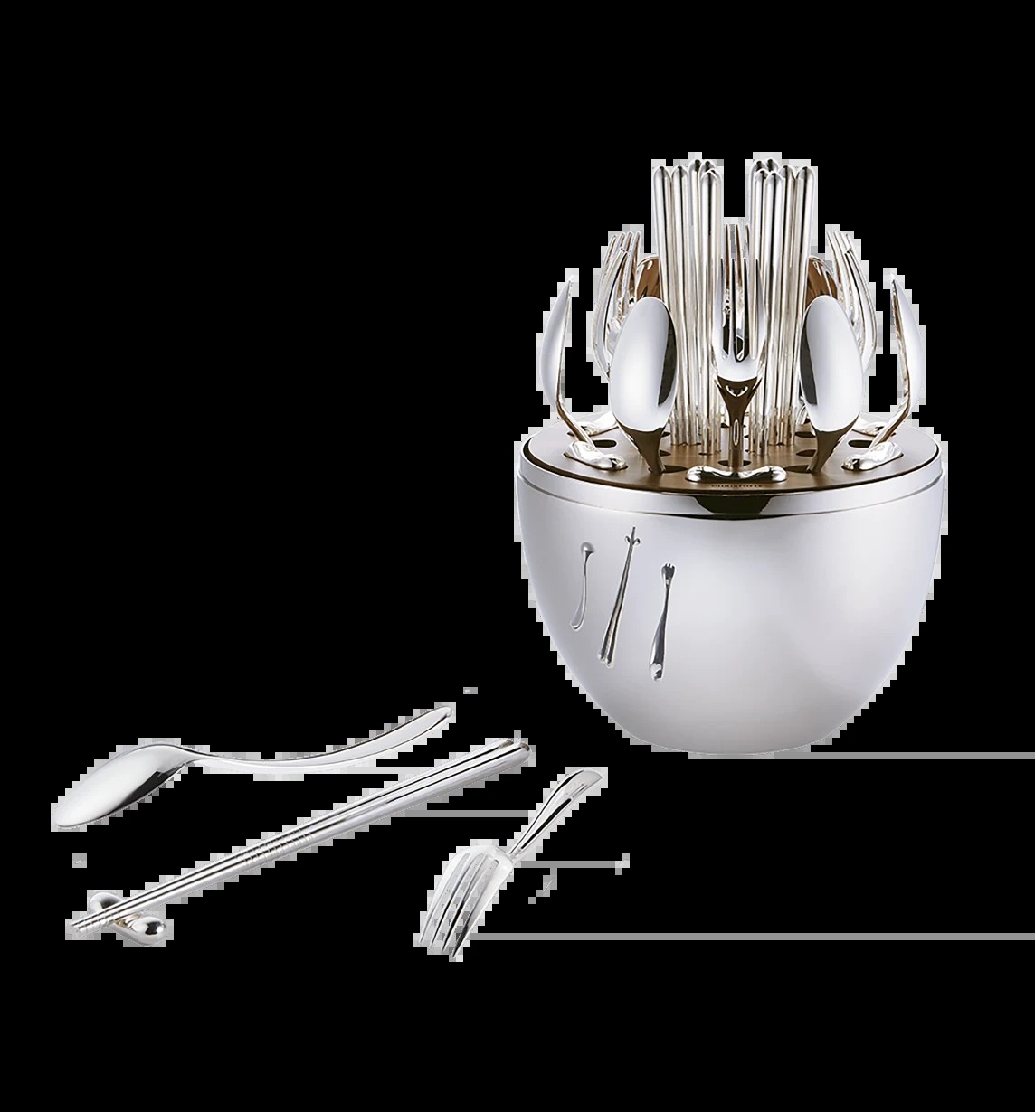 Christofle MOOD Asia 24 pieces