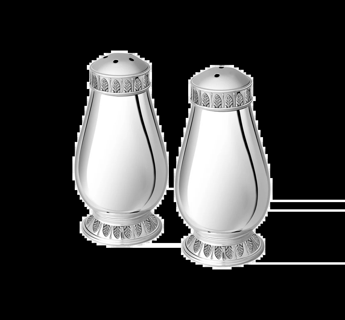 Christofle Salt and pepper shaker set Malmaison 2