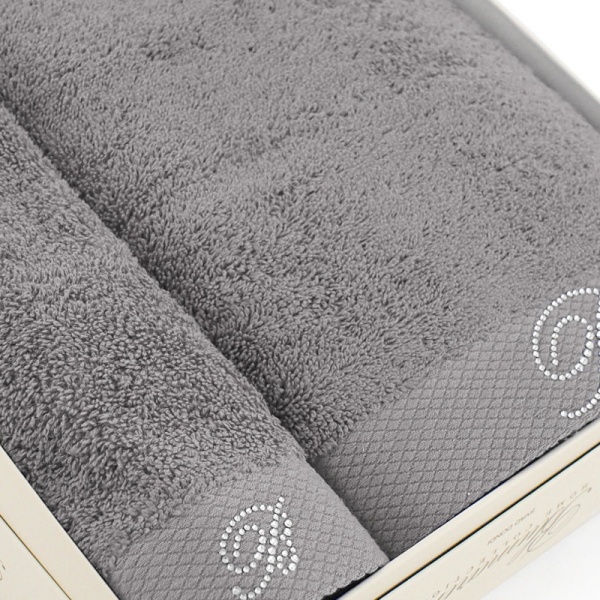 Benessere Towel Set Grey , 5 Pieces 3