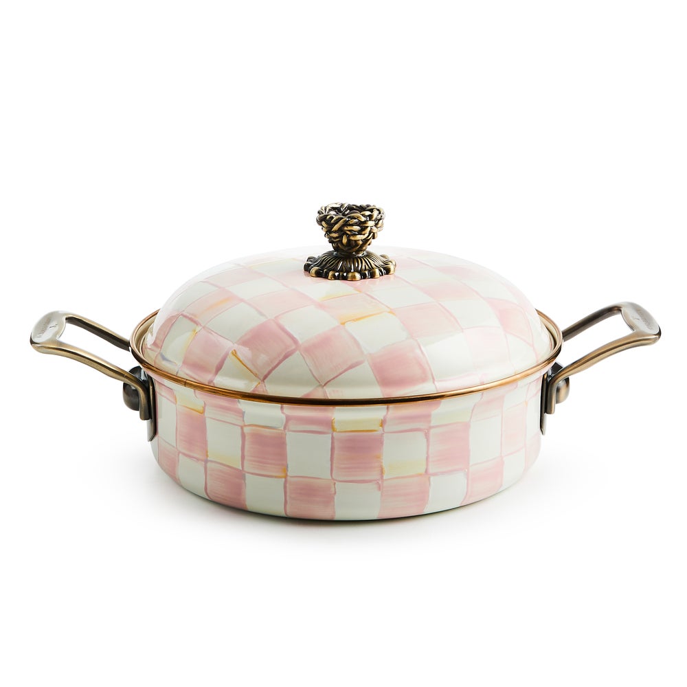 Rosy Check 3 Qt. Casserole 2