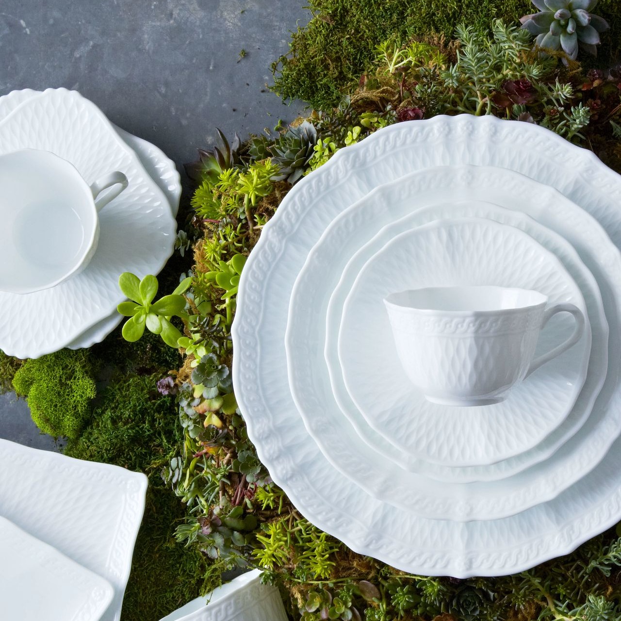 Cher Blanc — столовый набор, 5 предметов