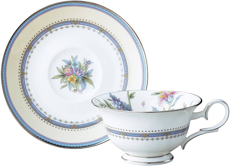 Jardin Fleuri Dinner Set for One – 5 pcs by Noritake. 3
