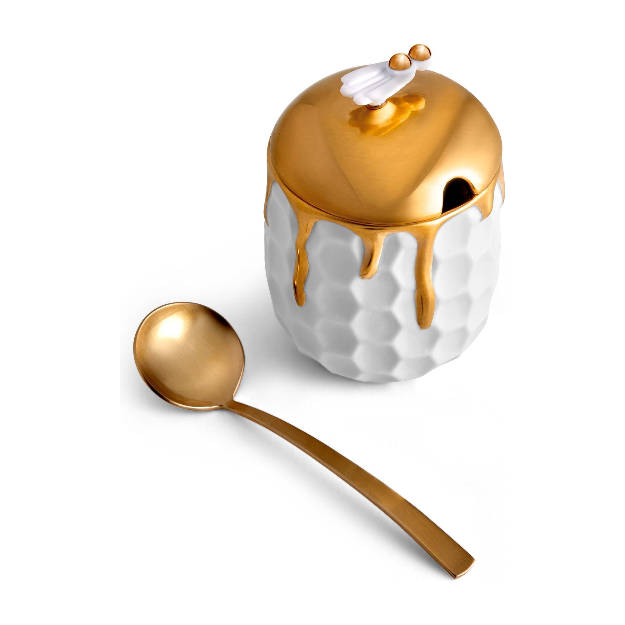 Beehive — Honeypot with Spoon 6