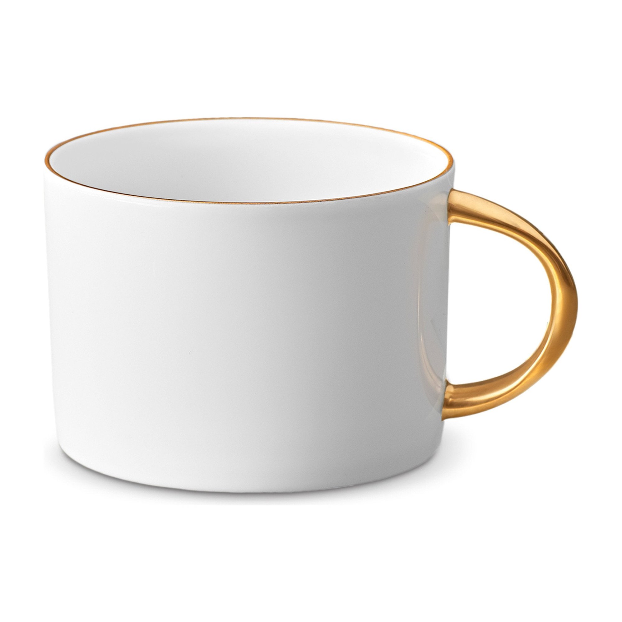 Corde — Tea Cups & Saucers, Gold, Set of 2 2