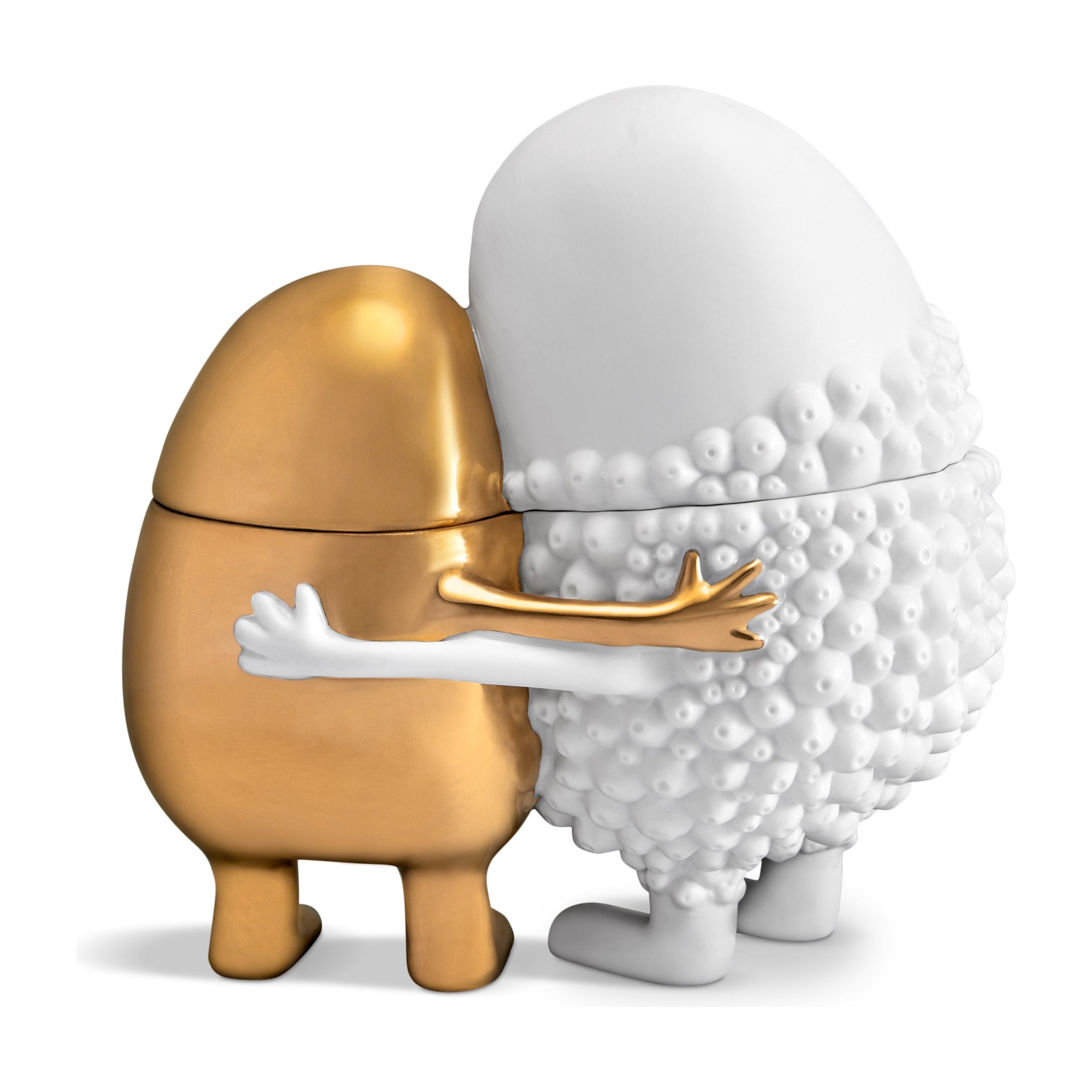 Haas Brothers — Huggers Box, White and Gold 2